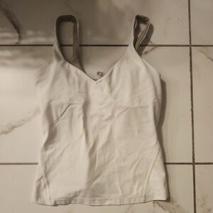 lululemon athletica White Camisole Top